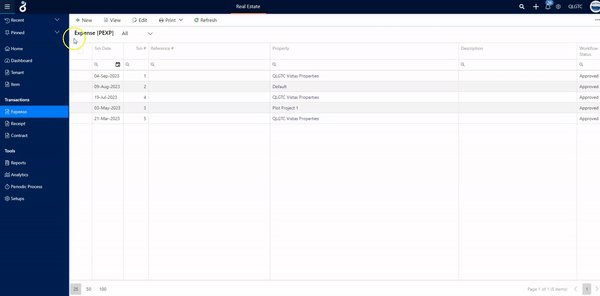 Detailed Expense Tracking